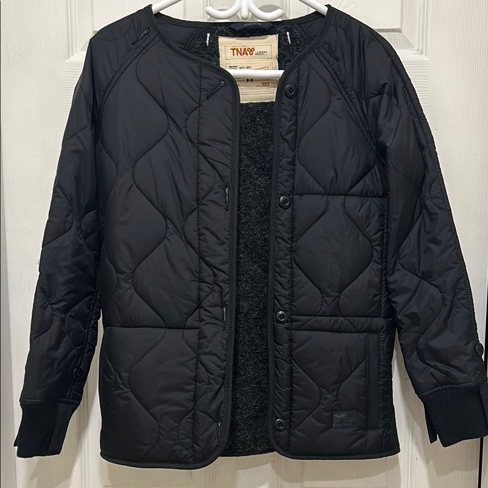 TNA Black Quilted Jacket